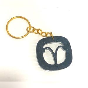 Aries ♈️ keychain made by Twisted13creations